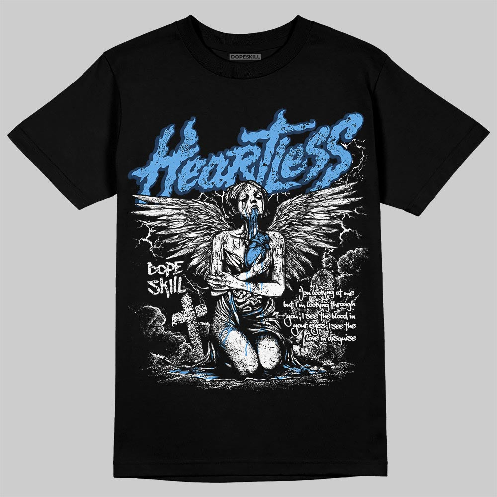 Jordan 13 Flint DopeSkill T-Shirt Heartless Graphic Streetwear - Black