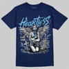 Jordan 13 Flint DopeSkill T-Shirt Heartless Graphic Streetwear - Navy