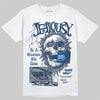 Jordan 13 Flint DopeSkill T-Shirt Jealousy Graphic Streetwear - White