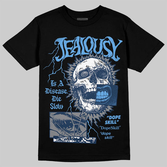 Jordan 13 Flint DopeSkill T-Shirt Jealousy Graphic Streetwear - Black