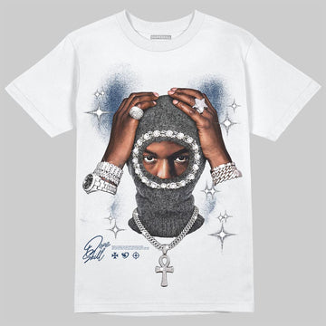 Jordan 13 Flint DopeSkill T-Shirt Key of Life Graphic Streetwear - White