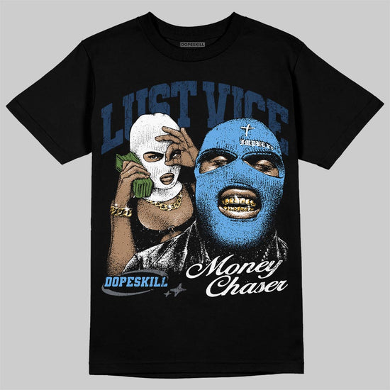Jordan 13 Flint DopeSkill T-Shirt Lust Vice Graphic Streetwear - Black