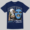 Jordan 13 Flint DopeSkill T-Shirt Lust Vice Graphic Streetwear - Navy