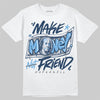 Jordan 13 Flint DopeSkill T-Shirt Make Money Not Friend Typo Graphic Streetwear - White
