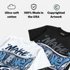 Flint 13s DopeSkill T-Shirt Make Money Not Friend Typo Graphic
