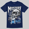 Jordan 13 Flint DopeSkill T-Shirt Mystery Ghostly Grasp Graphic Streetwear - Navy
