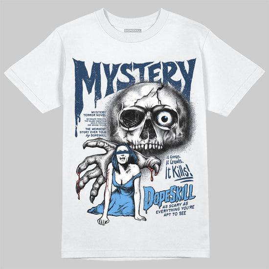 Jordan 13 Flint DopeSkill T-Shirt Mystery Ghostly Grasp Graphic Streetwear - White