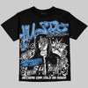 Jordan 13 Flint DopeSkill Oversize Print T-Shirt No Money No Lust Graphic Streetwear - Black