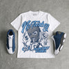 Flint 13s DopeSkill Oversize Print T-Shirt No Turkey Graphic