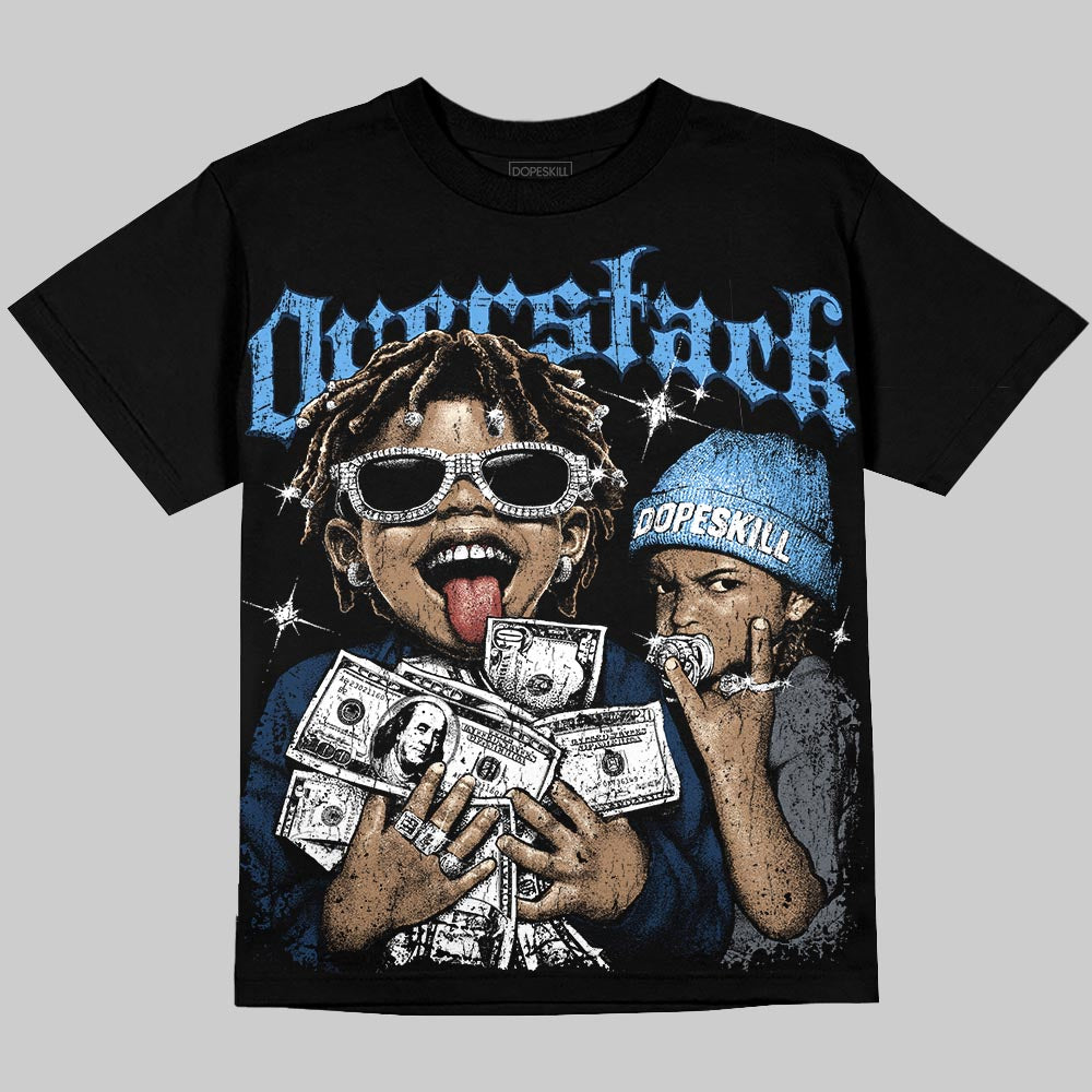 Jordan 13 Flint DopeSkill Oversize Print T-Shirt Overstack Graphic Streetwear - Black