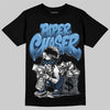 Jordan 13 Flint DopeSkill T-Shirt Paper Chaser Boy Graphic Streetwear - Black