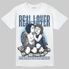 Jordan 13 Flint DopeSkill T-Shirt Real Lover Graphic Streetwear - White