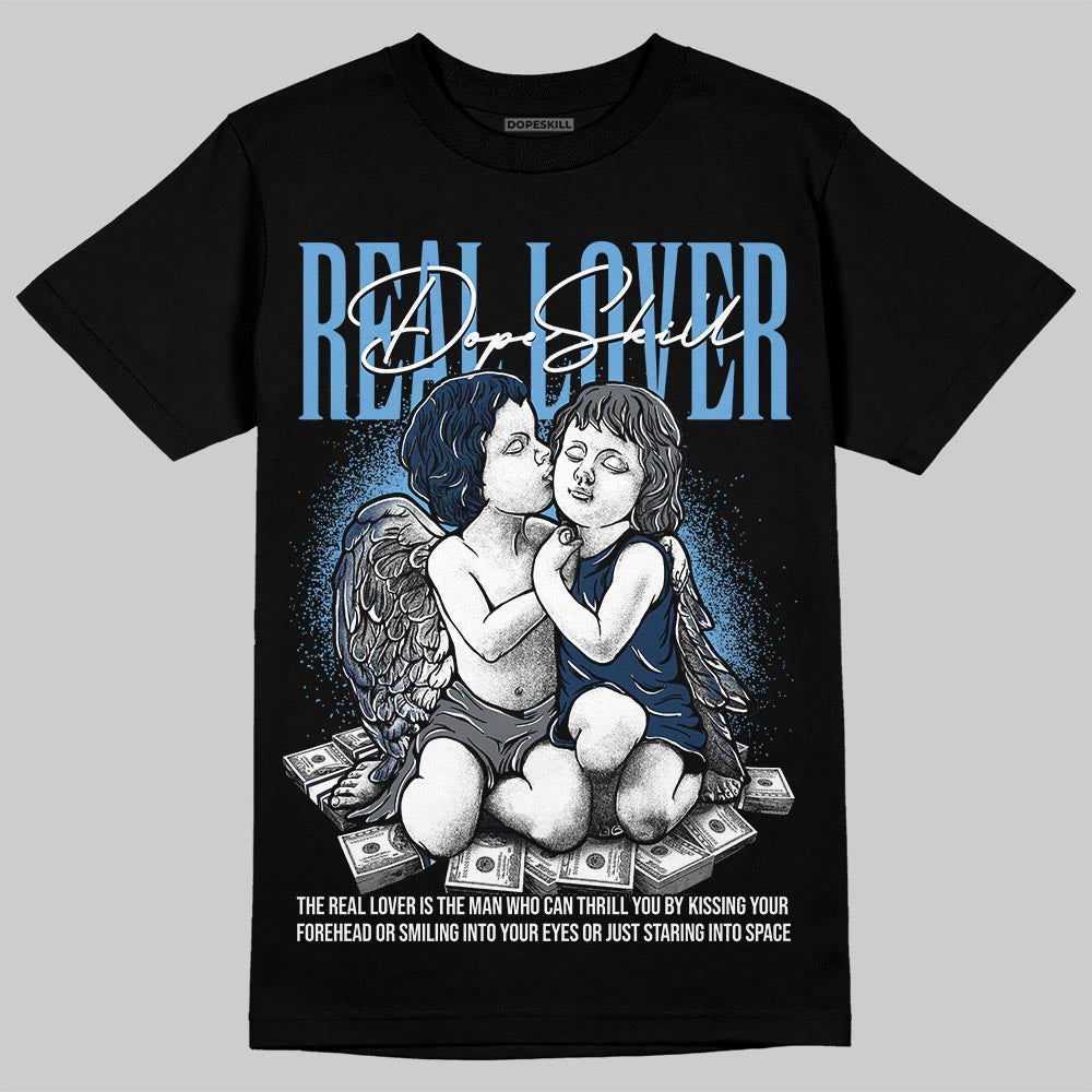Jordan 13 Flint DopeSkill T-Shirt Real Lover Graphic Streetwear - Black
