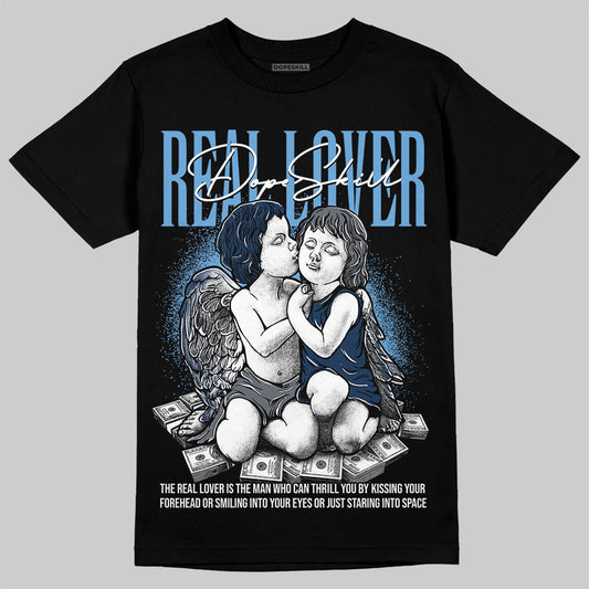 Jordan 13 Flint DopeSkill T-Shirt Real Lover Graphic Streetwear - Black