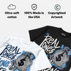 Flint 13s DopeSkill T-Shirt Real Ones Move In Silence Graphic