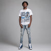 Flint 13s DopeSkill T-Shirt Real Ones Move In Silence Graphic