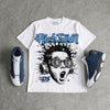 Flint 13s DopeSkill Oversize Print T-Shirt Rich Soon Graphic