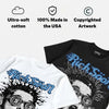 Flint 13s DopeSkill Oversize Print T-Shirt Rich Soon Graphic