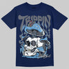 Jordan 13 Flint DopeSkill T-Shirt Trippin Graphic Streetwear - Navy