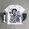 Flint 13s DopeSkill T-Shirt Work Hard Rise Above Graphic