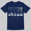 Jordan 13 Flint DopeSkill T-Shirt XIII Jordan 13 Graphic Streetwear - navy