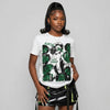 Forest Green 14s DopeSkill T-Shirt Built Different Graphic