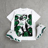 Forest Green 14s DopeSkill T-Shirt Built Different Graphic
