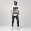 Forest Green 14s DopeSkill T-Shirt Distorted Realms Graphic