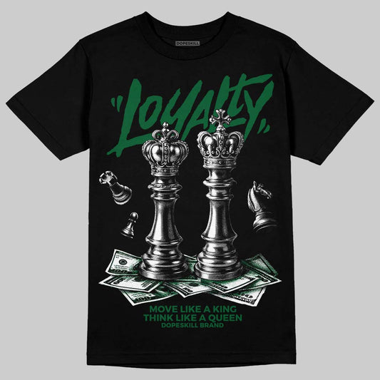 Jordan 14 Forest Green DopeSkill T-Shirt Loyalty Graphic Streetwear - Black