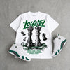 Forest Green 14s DopeSkill T-Shirt Loyalty Graphic