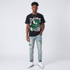 Forest Green 14s DopeSkill T-Shirt Out Here Being Cute Graphic