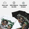 Forest Green 14s DopeSkill Oversize Print T-Shirt Overstack Graphic