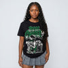 Forest Green 14s DopeSkill T-Shirt Paper Chaser Boy Graphic