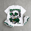 Forest Green 14s DopeSkill T-Shirt Rebirth Graphic