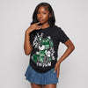 Forest Green 14s DopeSkill T-Shirt Smile Through The Pain Graphic