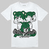 Jordan 14 Forest Green DopeSkill T-Shirt Stay Solid Graphic Streetwear - White