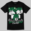 Jordan 14 Forest Green DopeSkill T-Shirt Stay Solid Graphic Streetwear - Black