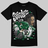 Jordan 14 Forest Green DopeSkill T-Shirt Stressless Graphic Streetwear - Black