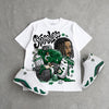Forest Green 14s DopeSkill T-Shirt Stressless Graphic