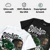 Forest Green 14s DopeSkill T-Shirt Stressless Graphic