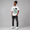 Forest Green 14s DopeSkill T-Shirt They Watch Me Win Graphic