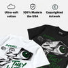 Forest Green 14s DopeSkill T-Shirt They Watch Me Win Graphic