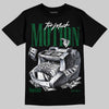 Jordan 14 Forest Green DopeSkill T-Shirt Too Much Motion Graphic Streetwear - Black