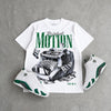 Forest Green 14s DopeSkill T-Shirt Too Much Motion Graphic