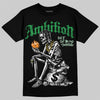 Jordan 11 “Green Screen” DopeSkill T-Shirt Ambition Graphic Streetwear - Black