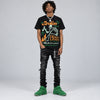 Green Screen 11s DopeSkill T-Shirt Broken Bones Graphic