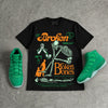 Green Screen 11s DopeSkill T-Shirt Broken Bones Graphic