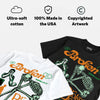 Green Screen 11s DopeSkill T-Shirt Broken Bones Graphic