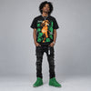 Green Screen 11s DopeSkill T-Shirt Built Different Graphic