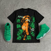 Green Screen 11s DopeSkill T-Shirt Built Different Graphic